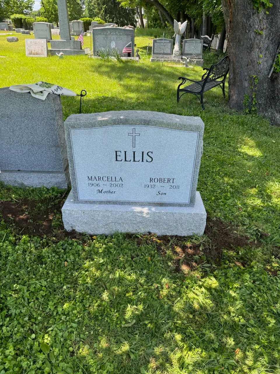 Bronze Headstone hand-carved by Bronze Memorial Shop in NJ — image 4